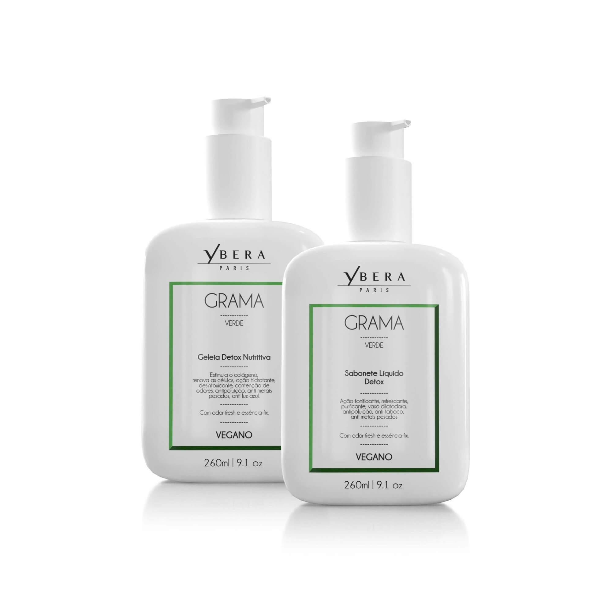Kit Dermocosméticos Grama Verde – Ybera Paris