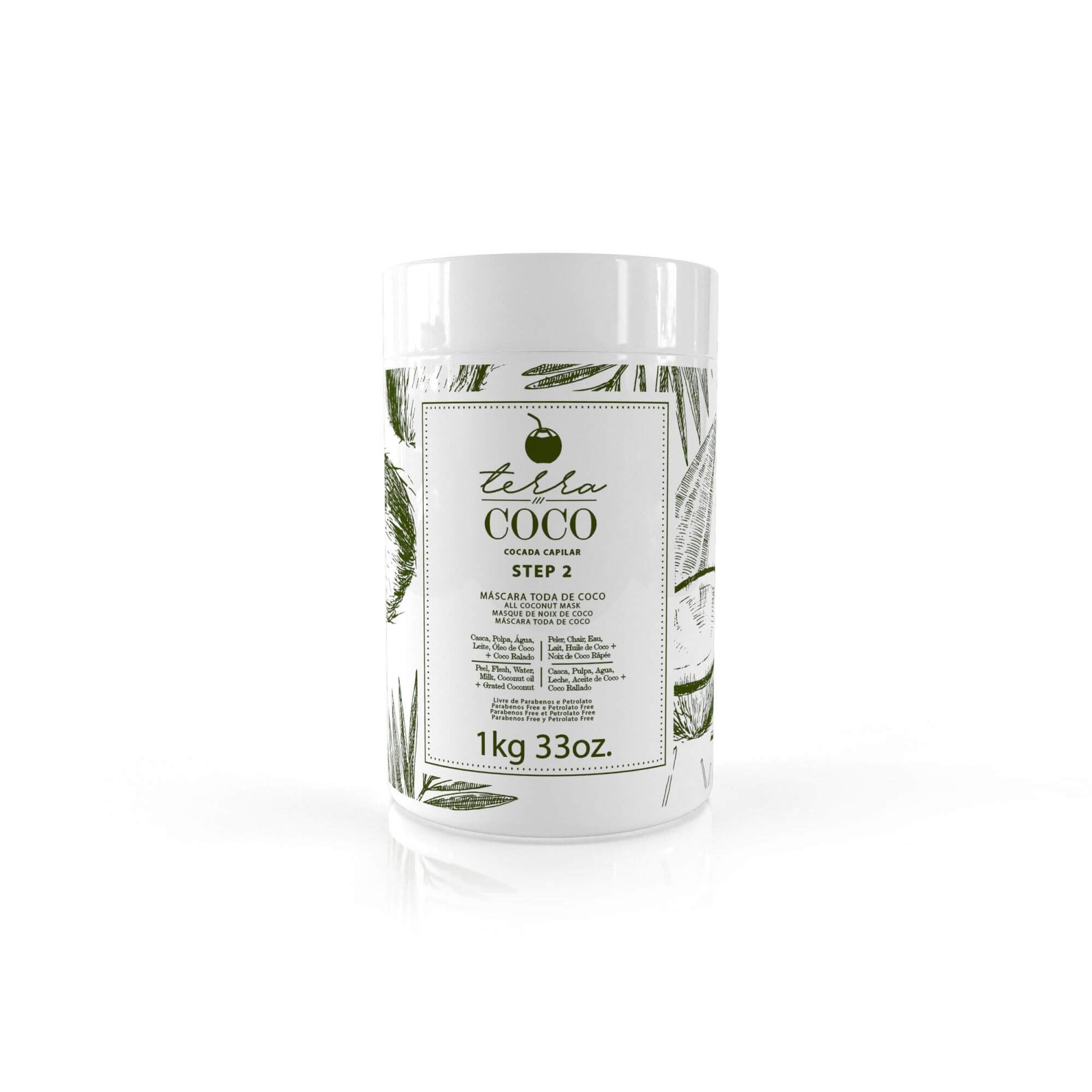 Máscara Toda de Coco 1kg – Terra Coco