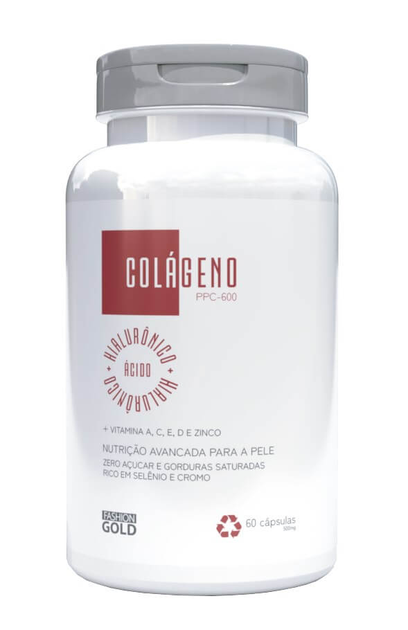 PPC-600 Colágeno Hidrolisado 60 Capsulas – Fashion Gold
