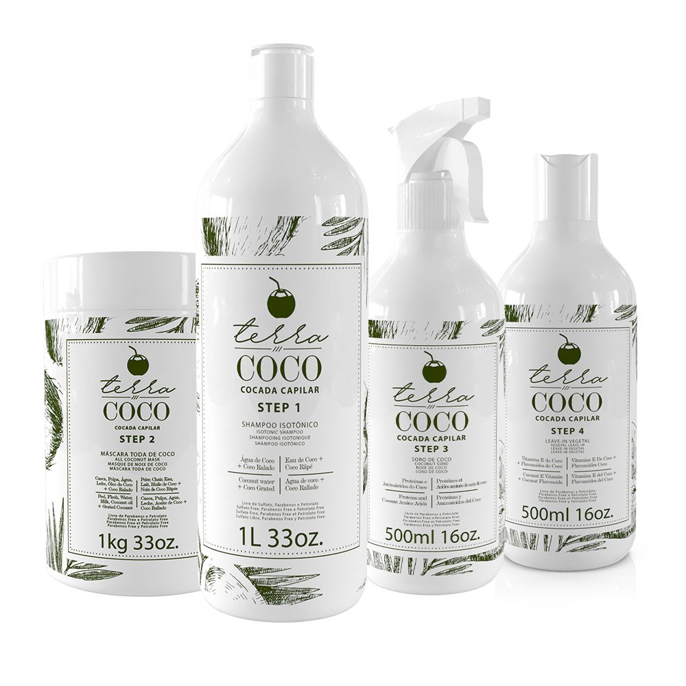 Kit Tratamento Cocada Capilar – Terra Coco