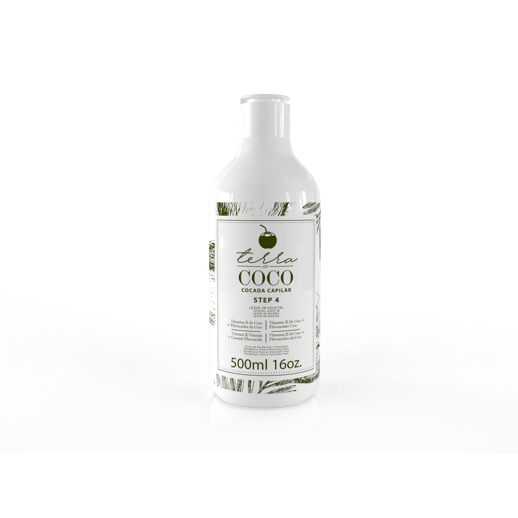 Leave-in Vegetal 500ml – Terra Coco