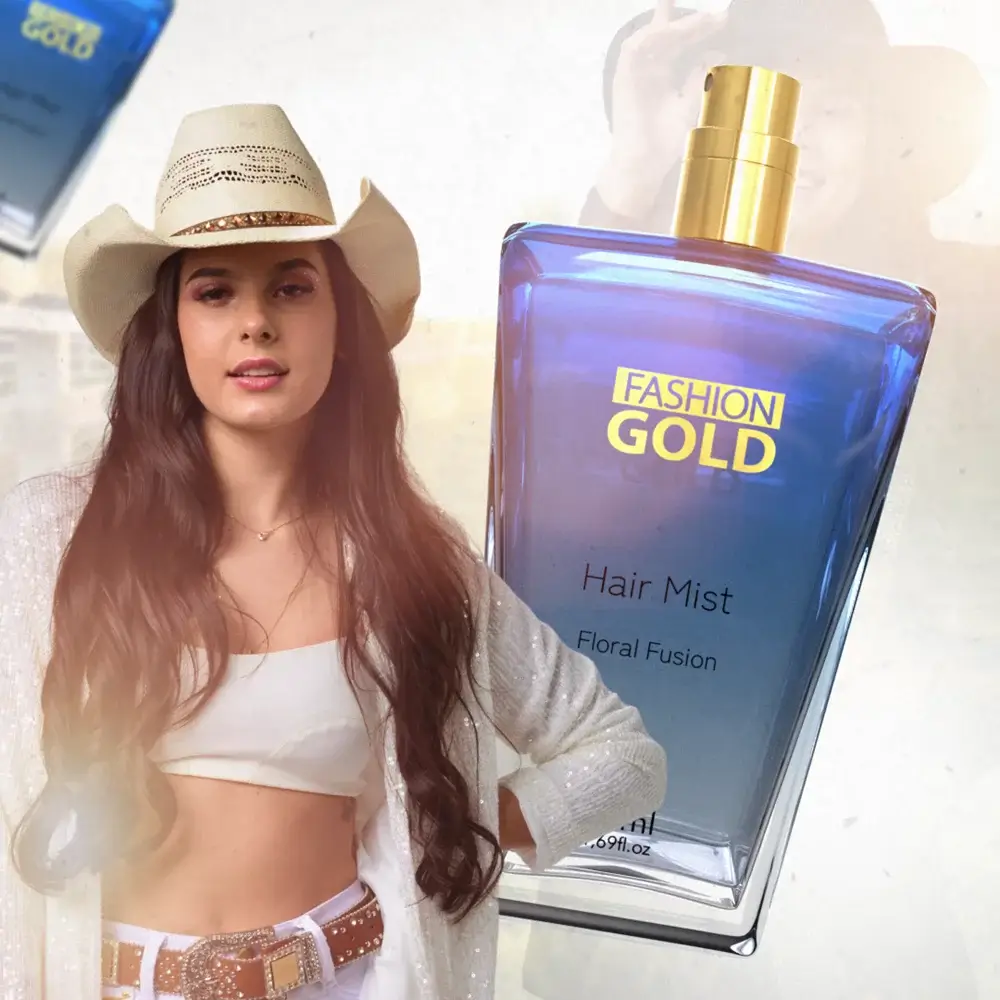 Perfume Capilar Floral Fusion Perfume Ana Castela Boiadeira Fashion Gold 50ml