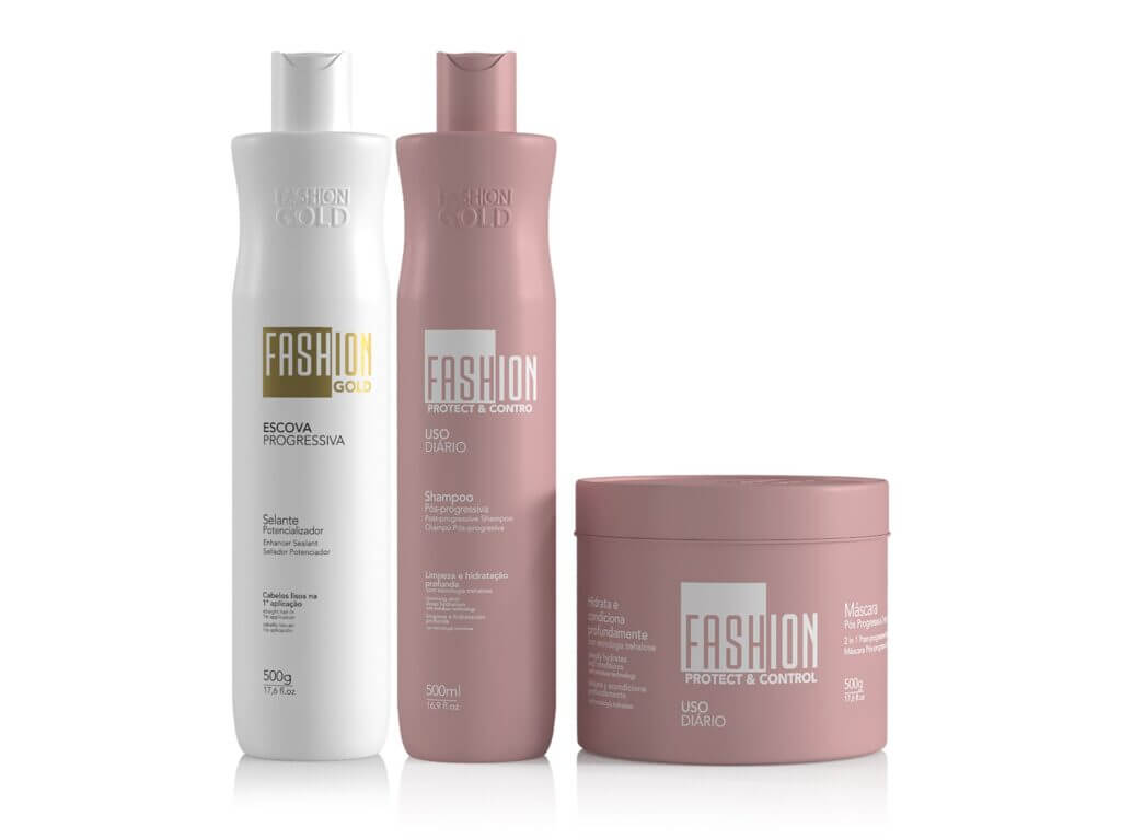 Combo Escova Progressiva 500g Fashion Gold_32725