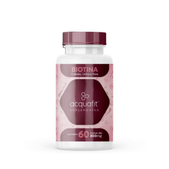 Biotina 60 Capsulas - Acquafit